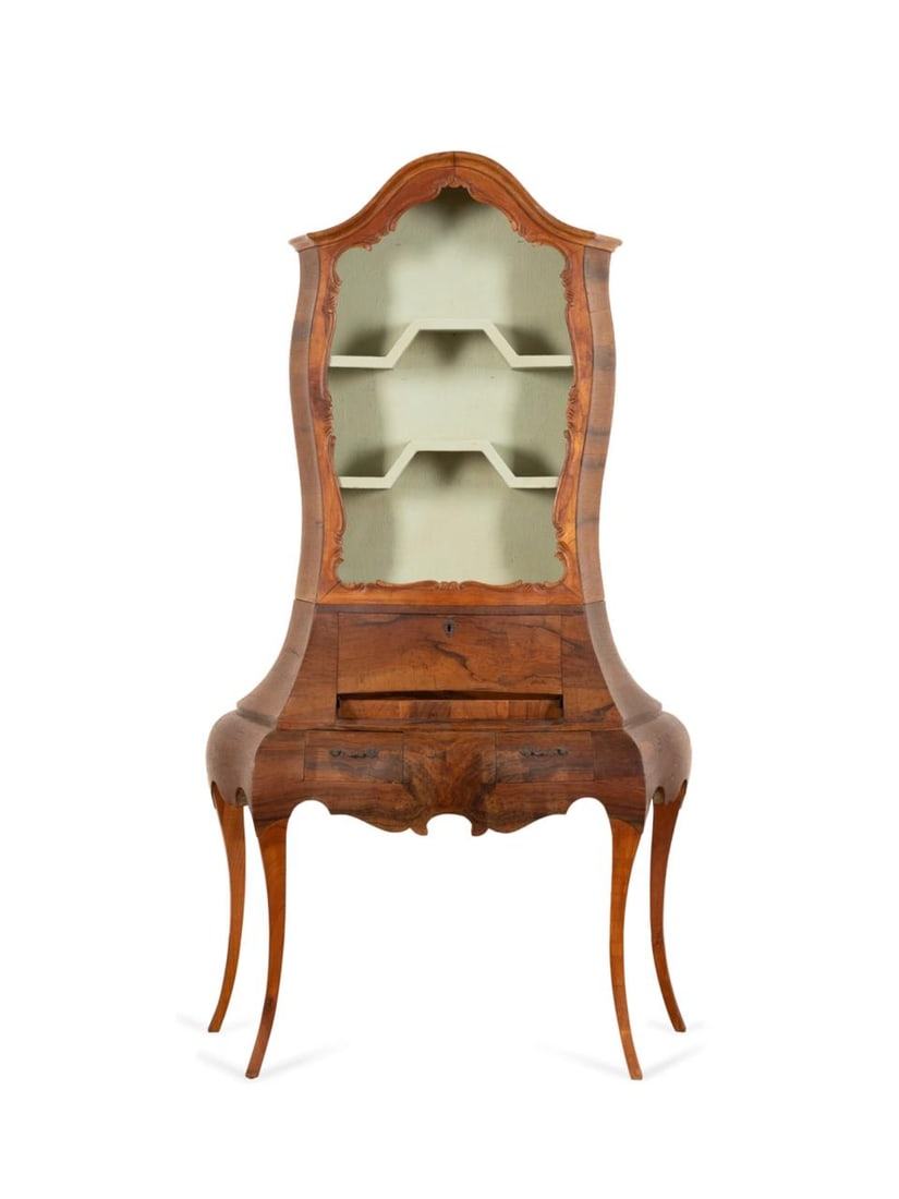 ITALIAN BOMBE OLIVE WOOD VENEER