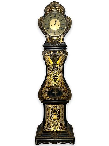 ITALIAN BOULLE INLAID CASE HERMLE