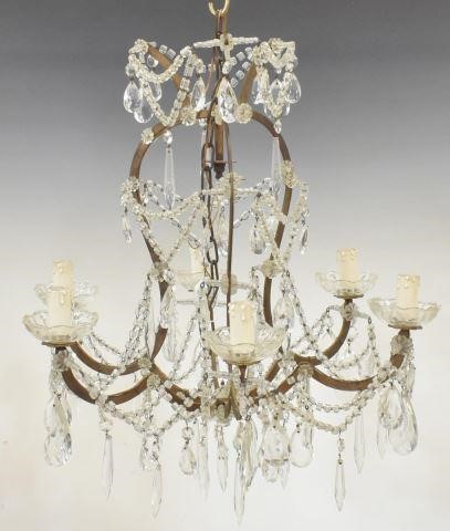 ITALIAN BRASS & CRYSTAL PRIMS
