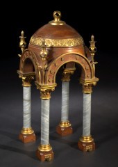 Italian Brass-Mounted Beechwoo