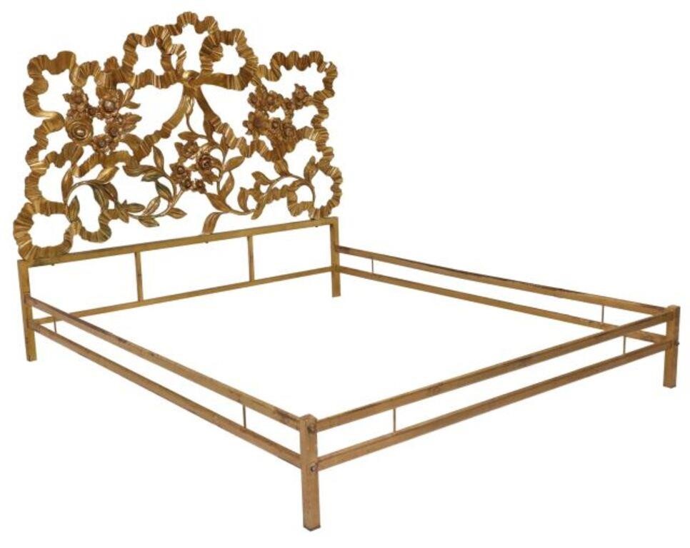 ITALIAN BRASS RIBBON & FLORAL