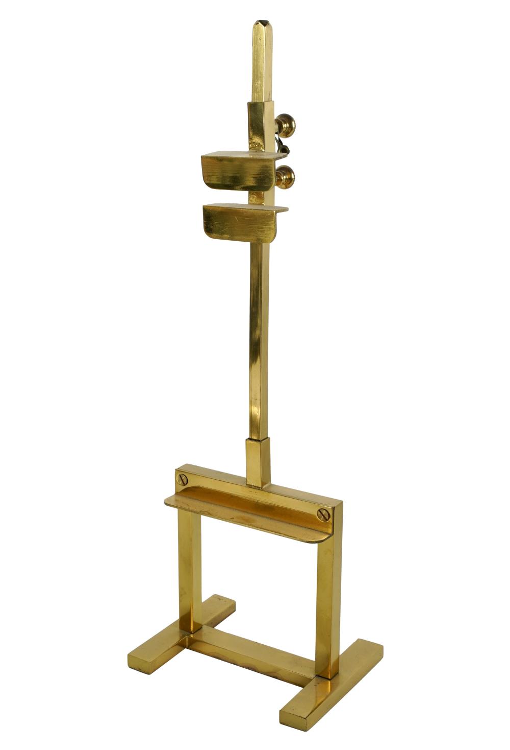 ITALIAN BRASS TABLE EASEL20th