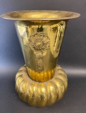 ITALIAN BRASS VASE / UMBRELLA