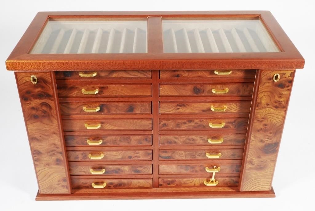 ITALIAN BRIARWOOD 128 PEN CHEST