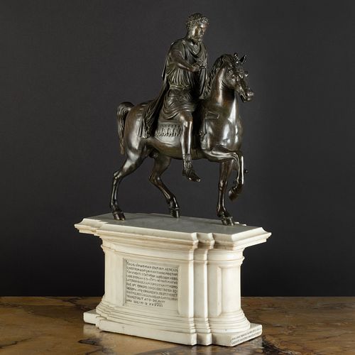 ITALIAN BRONZE MODEL OF MARCUS