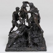 ITALIAN BRONZE MODEL OF THE FA