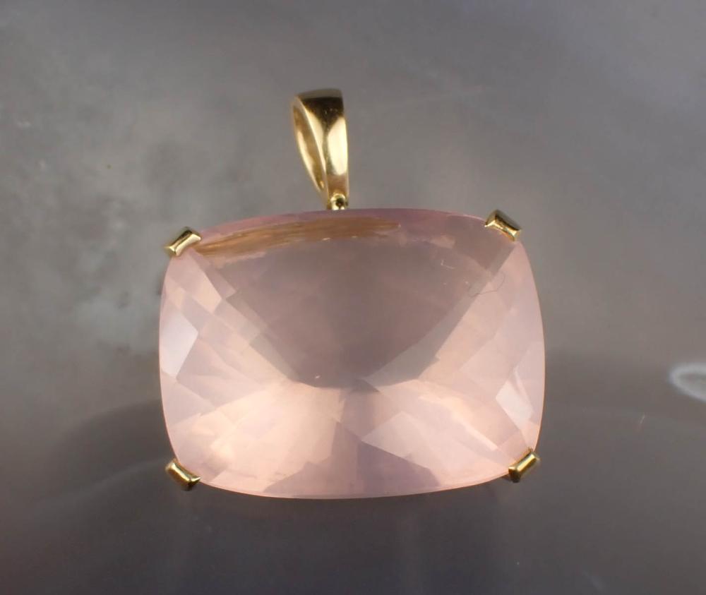 ITALIAN BULGARI ROSE QUARTZ