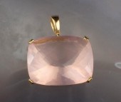 ITALIAN BULGARI ROSE QUARTZ SO