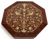 ITALIAN BURLED WOOD MARQUETRY