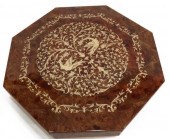 ITALIAN BURLED WOOD MARQUETRY