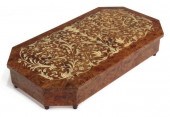 ITALIAN BURLED WOOD MARQUETRY