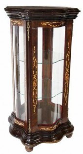 ITALIAN BURLWOOD MARQUETRY VIT