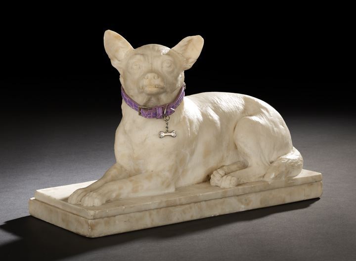 Italian Carved Alabaster Figure