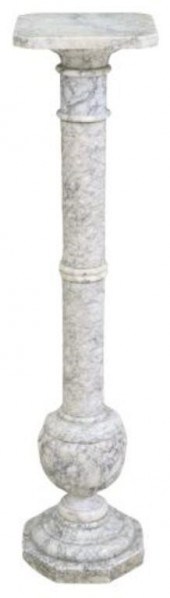 ITALIAN CARVED ALABASTER PEDES