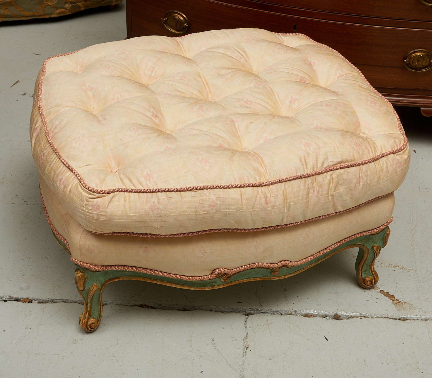 ITALIAN CARVED AND PAINTED