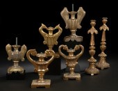 Italian Carved and Parcel-Gilt