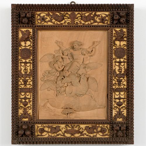 ITALIAN CARVED BOXWOOD VISION OF