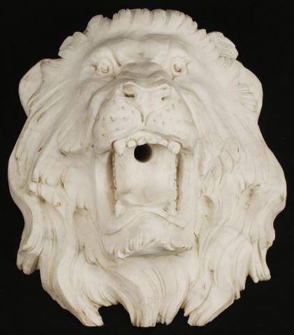 ITALIAN CARVED CARRARA MARBLE