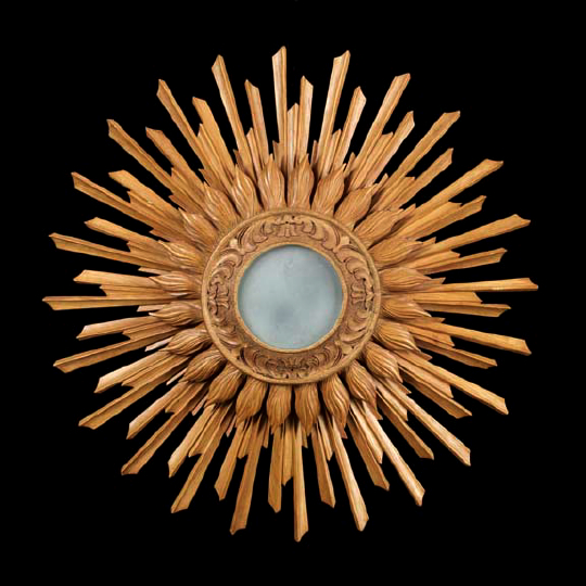 Italian Carved Fruitwood Tiered