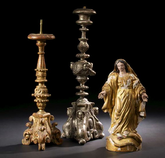 Italian Carved, Gilded and