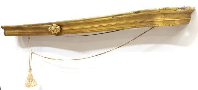 ITALIAN CARVED GILTWOOD
