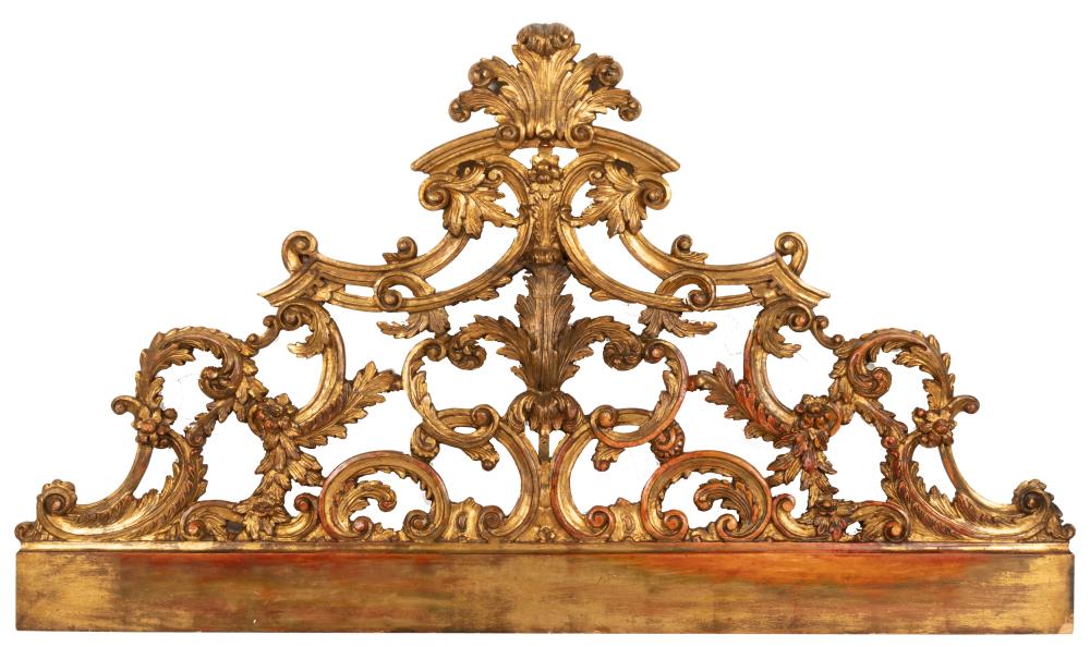 ITALIAN CARVED GILTWOOD