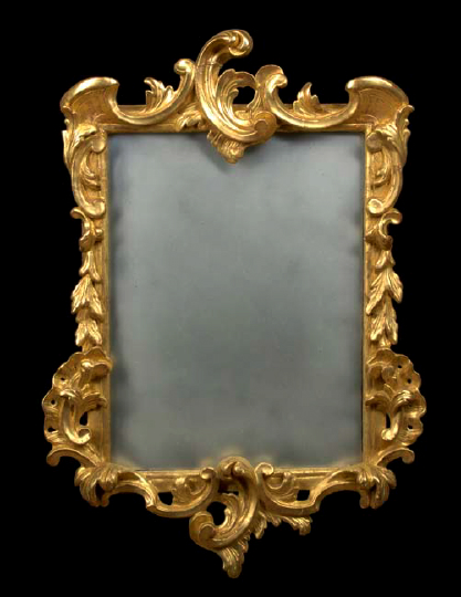 Italian Carved Giltwood Looking
