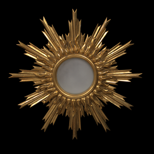 Italian Carved Giltwood Looking