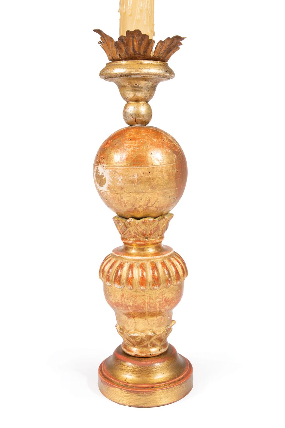 ITALIAN CARVED GILTWOOD TABLE