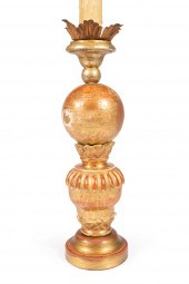 ITALIAN CARVED GILTWOOD TABLE