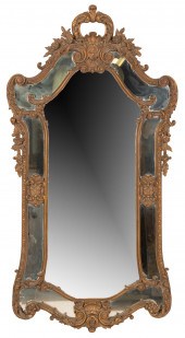 ITALIAN CARVED GILTWOOD WALL M