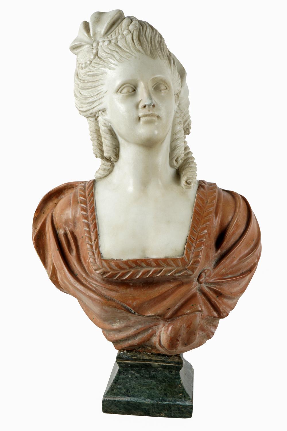 ITALIAN CARVED MARBLE