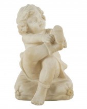 ITALIAN CARVED MARBLE FIGUREde