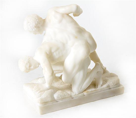 Italian carved marble sculpture