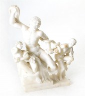 Italian carved marble sculptur