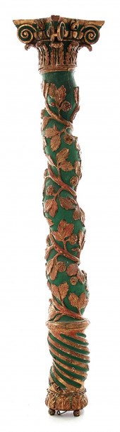 Italian carved paint and giltw