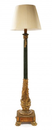 ITALIAN CARVED, PAINTED, PARCE