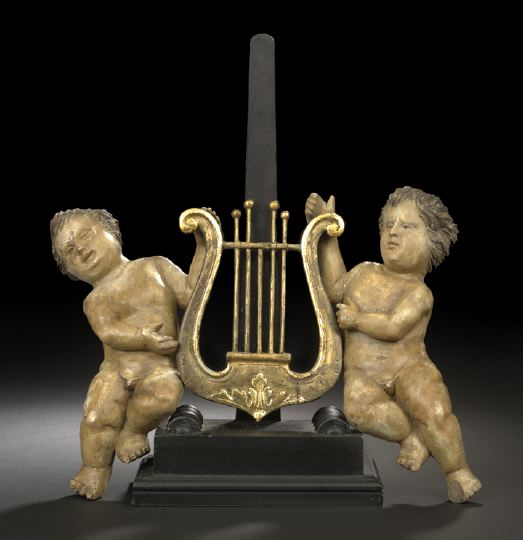 Italian Carved, Polychromed and