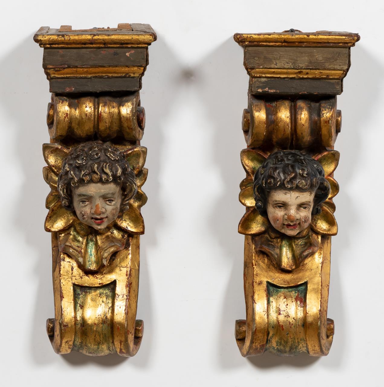 ITALIAN CARVED & POLYCHROMED