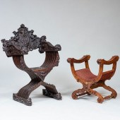 ITALIAN CARVED STAINED WOOD SA
