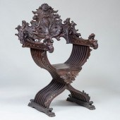 ITALIAN CARVED STAINED WOOD SA