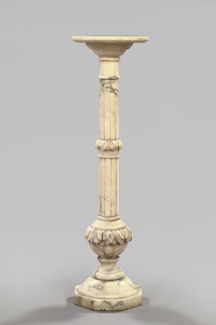 Italian Carved Veined Carrara