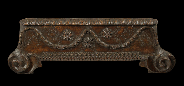 Italian Carved Walnut Cassone