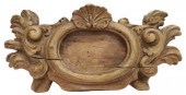 ITALIAN CARVED WOOD ARCHITECTU