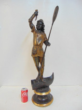 ITALIAN CARVED WOOD GONDOLIER