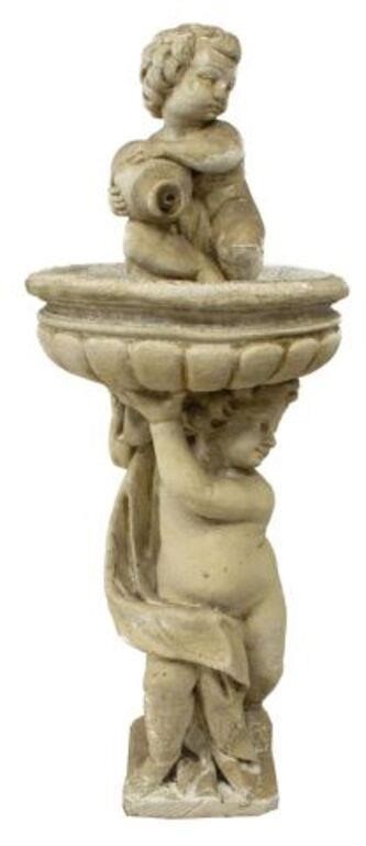 ITALIAN CAST CONCRETE PUTTI