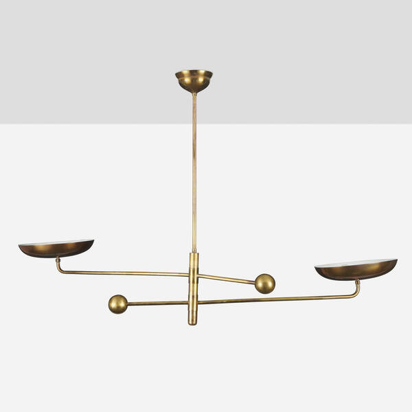 Italian. Ceiling lamp. c. 1960,