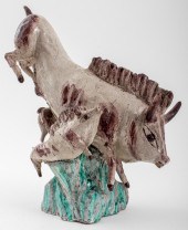 ITALIAN CERAMIC BOAR FIGURAL G