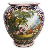 ITALIAN CERAMIC GARDEN POTDESC