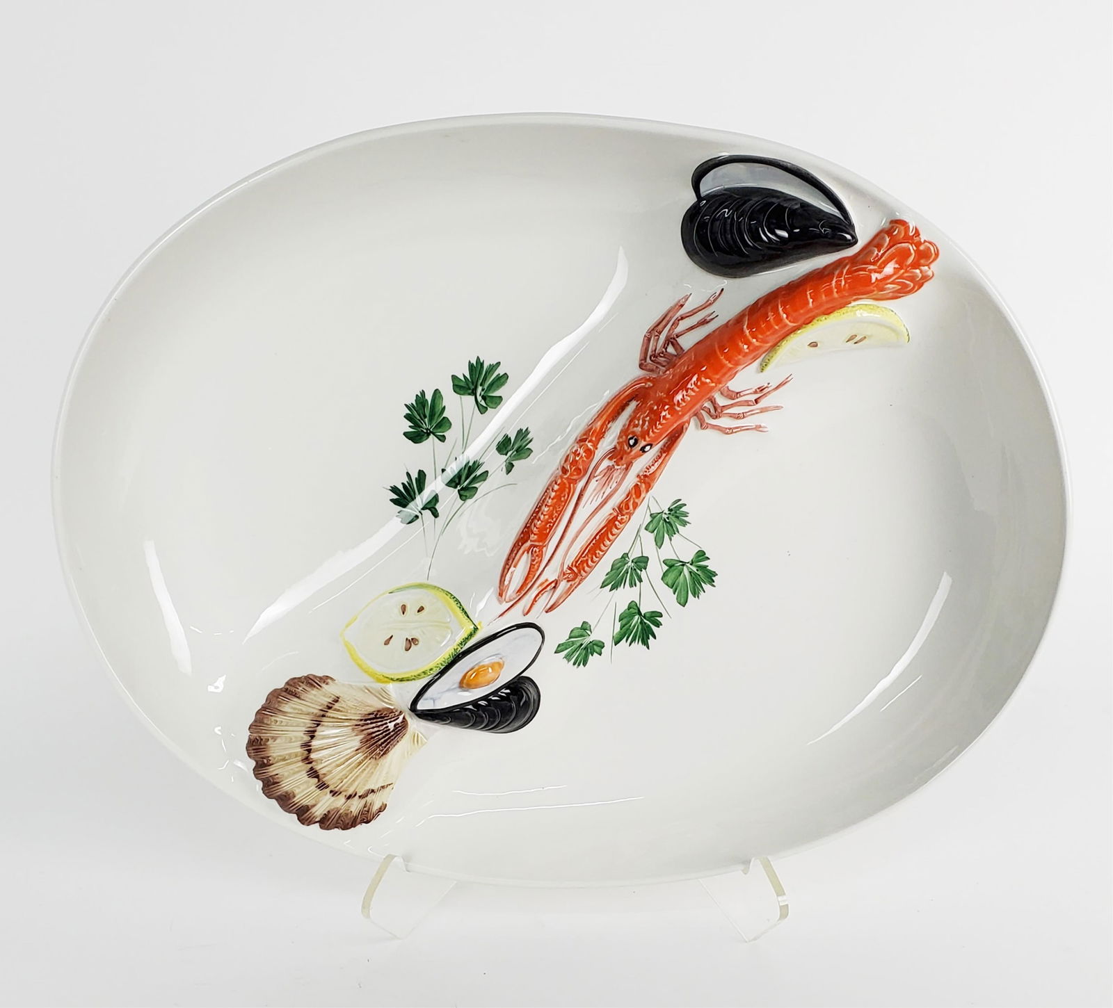 ITALIAN CERAMIC LOBSTER SEAFOOD